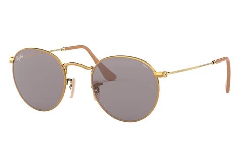 ray ban round evolve sunglasses